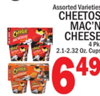 C Town Cheetos mac'n cheese offer