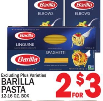 C Town Barilla pasta offer