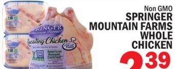 C Town Springer mountain farms whole chicken offer