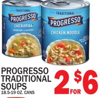 C Town Progresso traditional soups offer