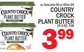 C Town Country crock plant butter offer
