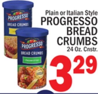 C Town Progresso bread crumbs offer