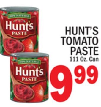 C Town Hunt's tomato paste offer