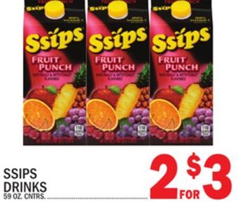 C Town Ssips drinks offer