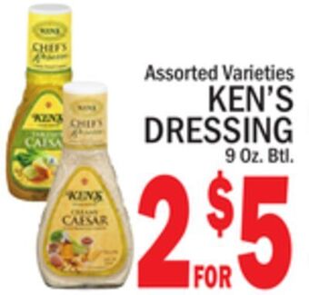 C Town Ken's dressing offer
