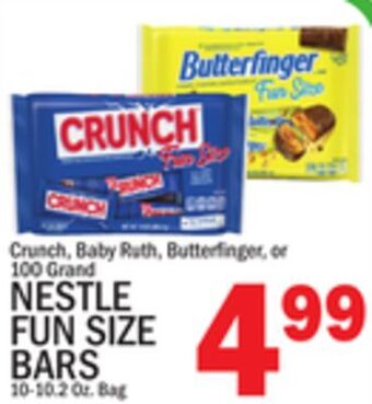 C Town Nestle fun size bars offer
