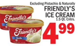 C Town Friendly's ice cream offer