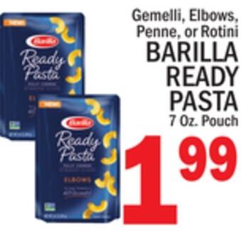 C Town Barilla ready pasta offer