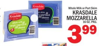 C Town Krasdale mozzarella offer