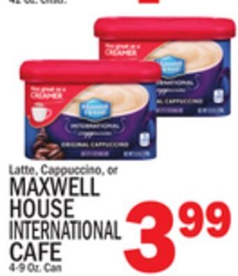 C Town Maxwell house international cafe offer