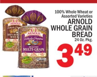 C Town Arnold whole grain bread offer