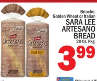 C Town Sara lee artesano bread offer