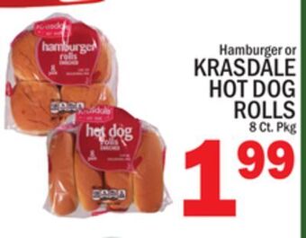 C Town Krasdale hot dog rolls offer