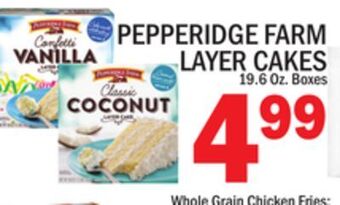 C Town Pepperidge farm layer cakes offer