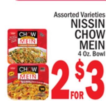 C Town Nissin chow mein offer