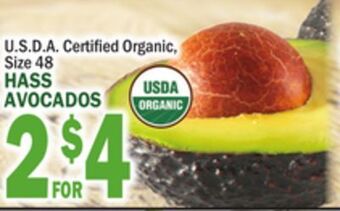 C Town Hass avocados offer