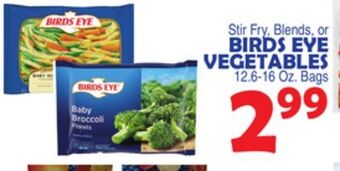 Bravo Supermarkets Birds eye vegetables offer