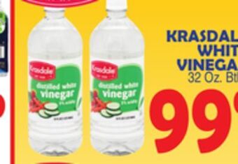 Bravo Supermarkets Krasdale white vinegar offer
