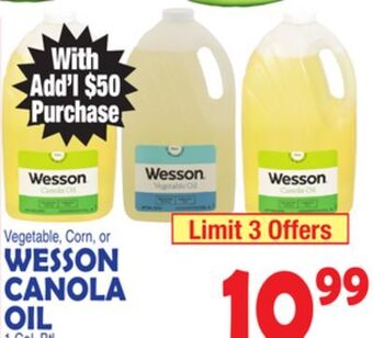 Bravo Supermarkets Wesson canola oil offer