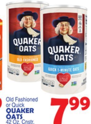 Bravo Supermarkets Quaker oats offer