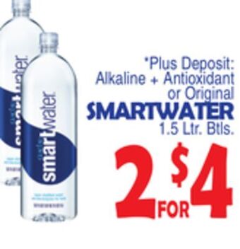 Bravo Supermarkets Smartwater offer