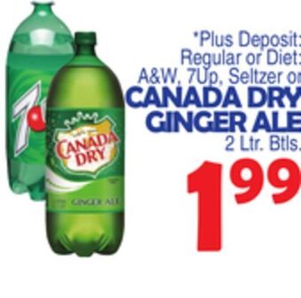 Bravo Supermarkets Canada dry ginger ale offer