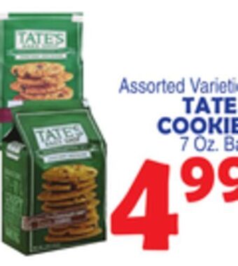 Bravo Supermarkets Tate's cookies offer