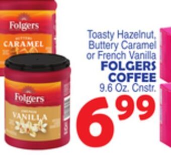 Bravo Supermarkets Folgers coffee offer
