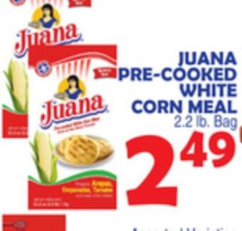 Bravo Supermarkets Juana pre-cooked white corn meal offer