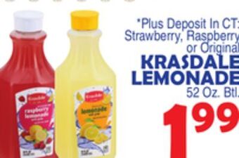 Bravo Supermarkets Krasdale lemonade offer