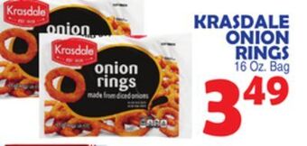 Bravo Supermarkets Krasdale onion rings offer