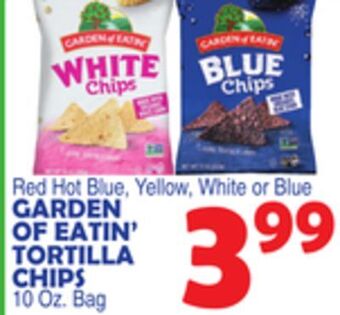 Bravo Supermarkets Garden of eatin' tortilla chips offer