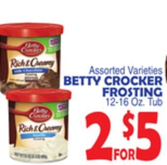 Bravo Supermarkets Betty crocker frosting offer