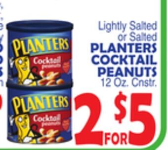 Bravo Supermarkets Planters cocktail peanuts offer