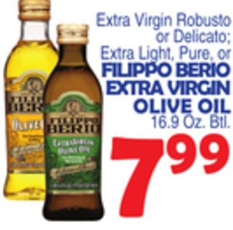 Bravo Supermarkets Filippo berio extra virgin olive oil offer