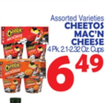 Bravo Supermarkets Cheetos mac'n cheese offer