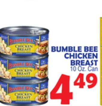 Bravo Supermarkets Bumble bee chicken breast offer