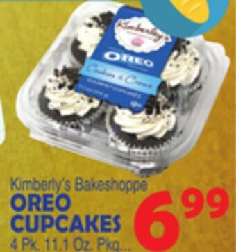 Bravo Supermarkets Kimberly's bakeshoppe oreo cupcakes offer