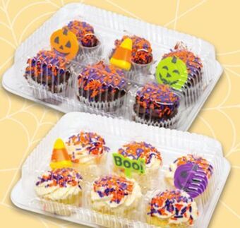Kings Food Markets 6 pack halloween cupcakes offer