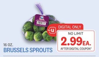 Kings Food Markets Brussels sprouts offer