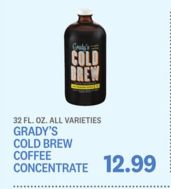 Kings Food Markets Grady's cold brew coffee concentrate offer