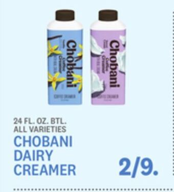 Kings Food Markets Chobani dairy creamer offer