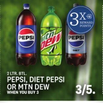 Kings Food Markets Pepsi, diet pepsi or mtn dew offer