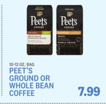 Kings Food Markets Peet's ground or whole bean coffee offer