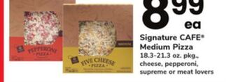 ACME Signature cafe medium pizza offer