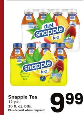 ACME Snapple tea offer