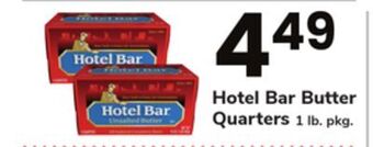 ACME Hotel bar butter quarters offer