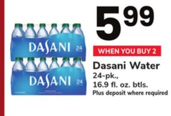 ACME Dasani water offer