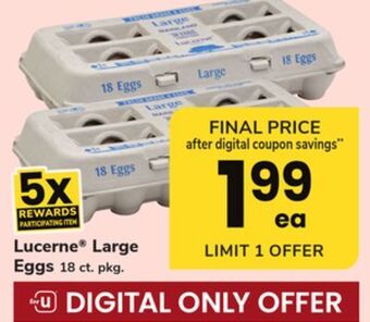 ACME Lucerne large eggs offer