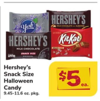 ACME Hershey's snack size halloween candy offer